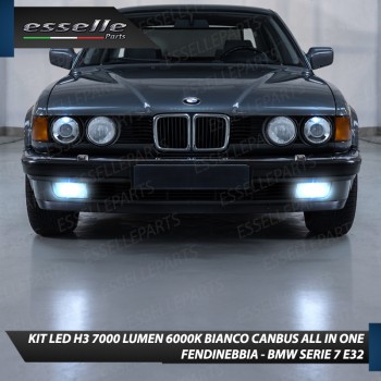 Kit Full LED H3 7000 Lumen Fendinebbia per BMW SERIE 7 E32