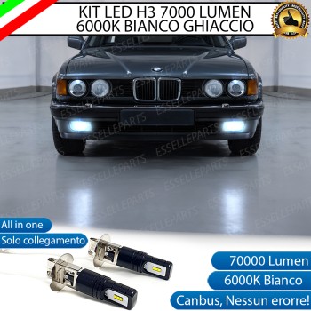 Kit Full LED H3 7000 Lumen Fendinebbia per BMW SERIE 7 E32