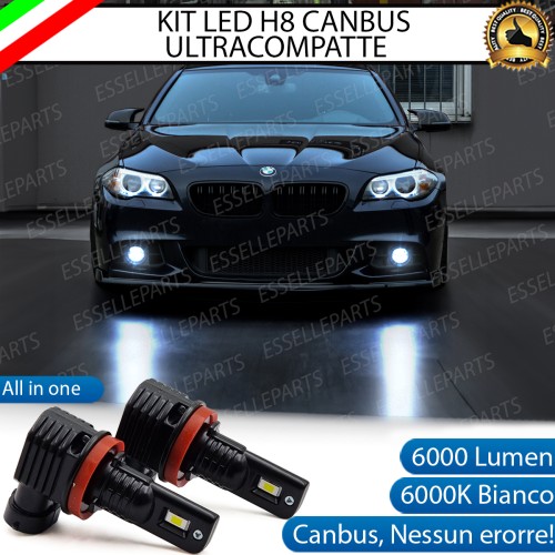 Kit Full LED H8 6000 LUMEN Canbus 6000K Fendinebbia per BMW SERIE 5 F10 F11