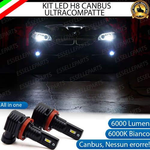 Kit Full LED H8 6000 LUMEN Canbus 6000K Fendinebbia per BMW SERIE 5 F07