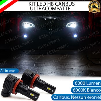 Kit Full LED H8 6000 LUMEN Canbus 6000K Fendinebbia per BMW SERIE 5 F07