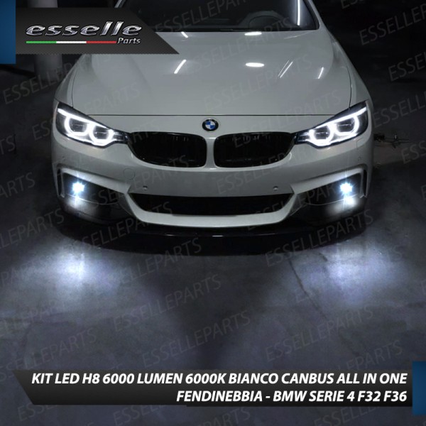 Kit Full LED H8 6000 LUMEN Canbus 6000K Fendinebbia per BMW SERIE 4 F32 F36