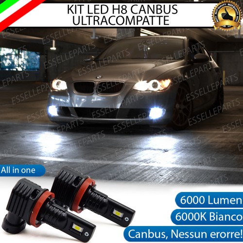 Kit Full LED H8 6000 LUMEN Canbus 6000K Fendinebbia per BMW SERIE 3 E92 E93