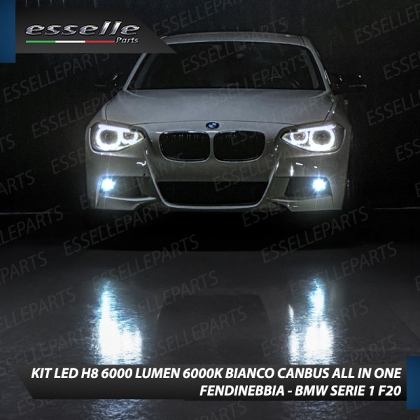 Kit Full LED H8 6000 LUMEN Canbus 6000K Fendinebbia per BMW SERIE 1 F20