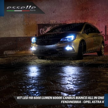 Kit Full LED H8 6000 LUMEN Canbus 6000K Fendinebbia Opel Astra K Kit Full LED H8 6000 LUMEN Canbus 6000K Fendinebbia Opel Astra K