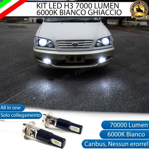 Kit Full LED H3 7000 Lumen Fendinebbia per TOYOTA PICNIC