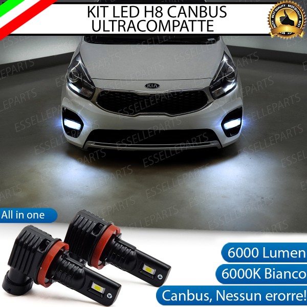 Kit Full LED H8 6000 LUMEN Canbus 6000K Fendinebbia per Kia Carens MK4