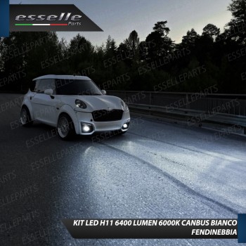 Kit Full LED Fendinebbia H11 6400 Lumen 6000K bianco CHATENET CH 40