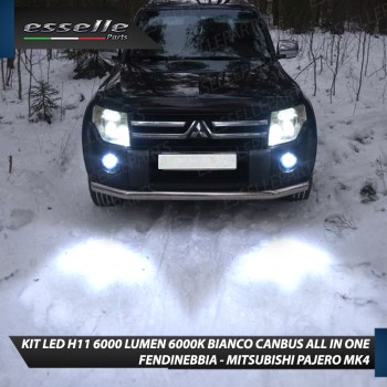 Kit Full LED H11 6000 LUMEN Canbus 6000K Fendinebbia per MITSUBISHI PAJERO MK4 Kit Full LED H11 6000 LUMEN Canbus 6000K Fendinebbia per MITSUBISHI PAJERO MK4