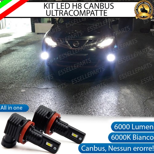 Kit Full LED H8 6000 LUMEN Canbus 6000K Fendinebbia per NISSAN MURANO MK2