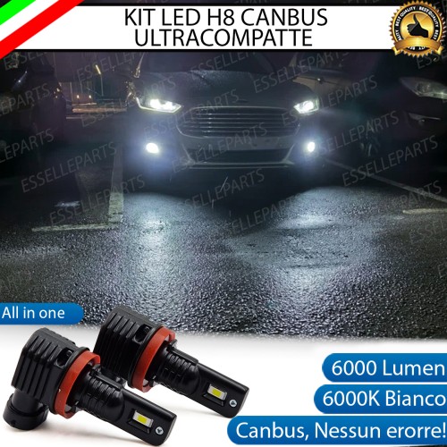 Kit Full LED H8 6000 LUMEN Canbus 6000K Fendinebbia per FORD MONDEO MK4