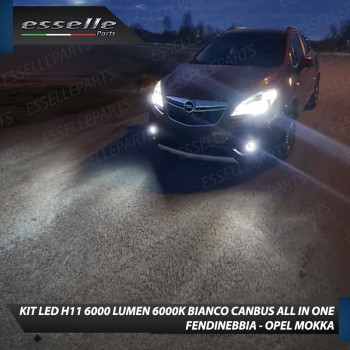 Kit Full LED H11 6000 LUMEN Canbus 6000K Fendinebbia per OPEL MOKKA Kit Full LED H11 6000 LUMEN Canbus 6000K Fendinebbia per OPEL MOKKA