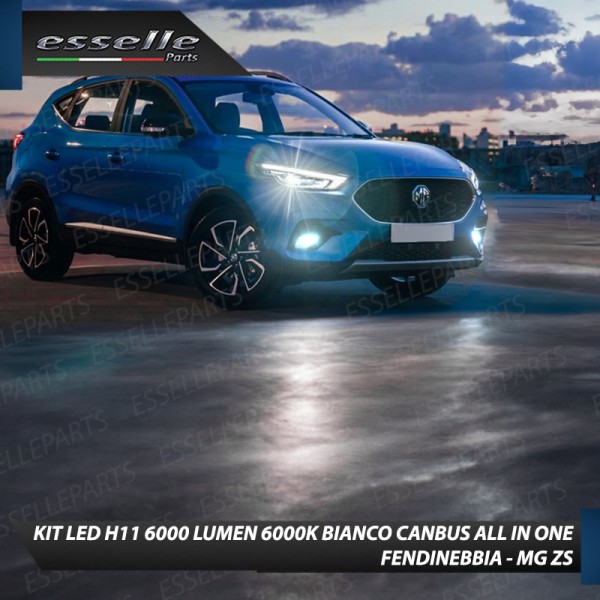 Kit Full LED H11 6000 LUMEN Canbus 6000K Fendinebbia per MG ZS RESTYLING