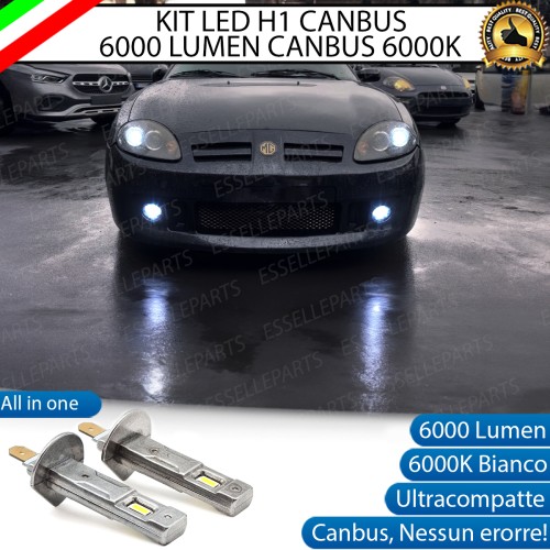 Kit Full LED coppia H1 6000 LUMEN Fendinebbia per MG TF MK2
