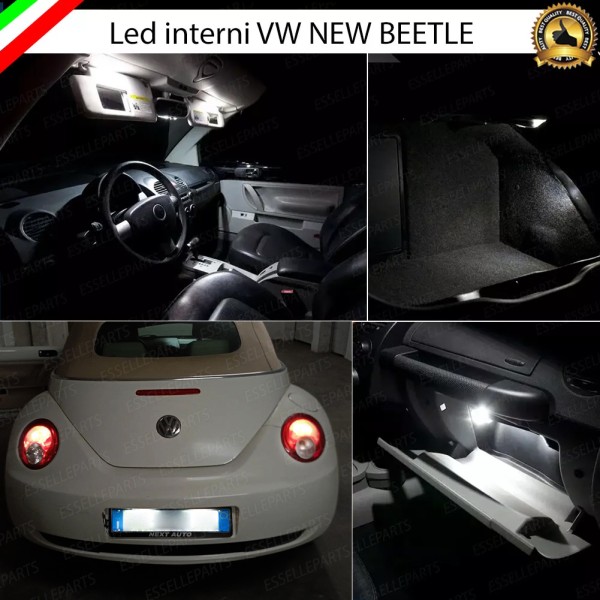 Led interni Completo + Targa per VW New Beetle dal 07/2005