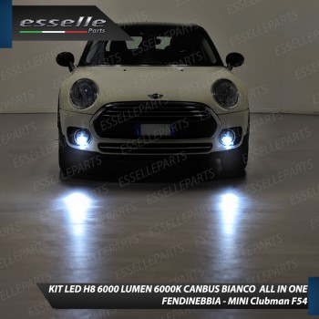 Kit Full LED H8 6000 LUMEN Canbus 6000K Fendinebbia per Mini Clubman F54
