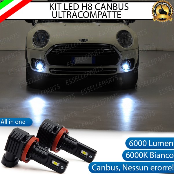 Kit Full LED H8 6000 LUMEN Canbus 6000K Fendinebbia per Mini Clubman F54