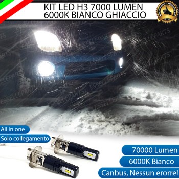 Kit Full LED H3 7000 Lumen Fendinebbia per SUBARU JUSTY MK3