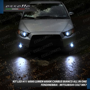 Kit Full LED H11 6000 LUMEN Canbus 6000K Fendinebbia per MITSUBISHI COLT MK7 Kit Full LED H11 6000 LUMEN Canbus 6000K Fendinebbia per MITSUBISHI COLT MK7