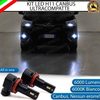 Kit Full LED H11 6000 LUMEN Canbus 6000K Fendinebbia per Opel Combo E Kit Full LED H11 6000 LUMEN Canbus 6000K Fendinebbia per Opel Combo E