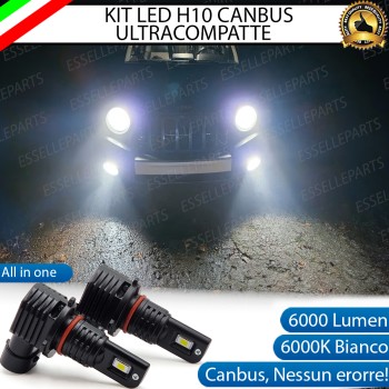 Kit Full LED H10 6000 LUMEN Fendinebbia per Jeep Compass MK1 fino al 2010 Kit Full LED H10 6000 LUMEN Fendinebbia per Jeep Compass MK1 fino al 2010