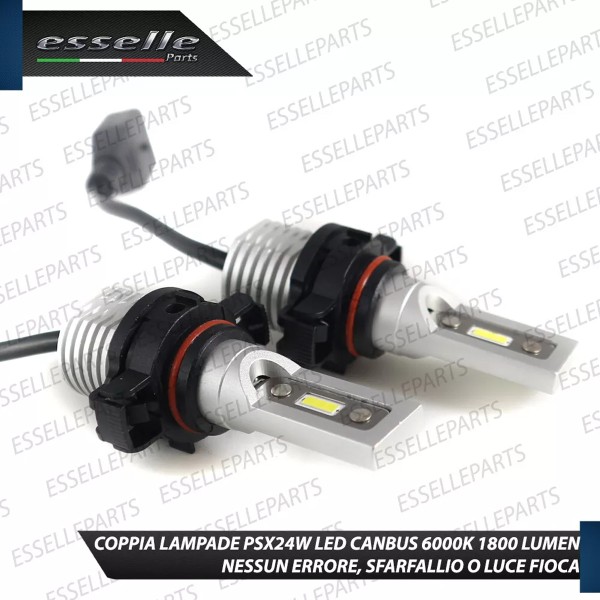 Luci Diurne 1800 LUMEN LED PSX24W per MINI Cooper One F55 F56 F57