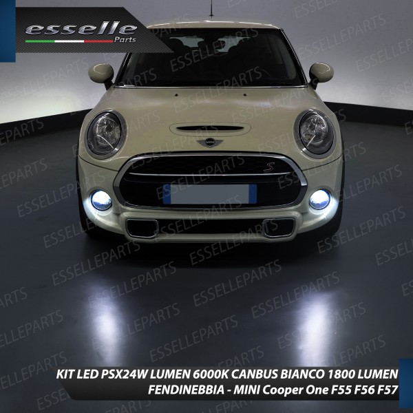 Luci Diurne 1800 LUMEN LED PSX24W per MINI Cooper One F55 F56 F57