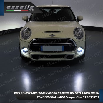 Luci Diurne 1800 LUMEN LED PSX24W per MINI Cooper One F55 F56 F57