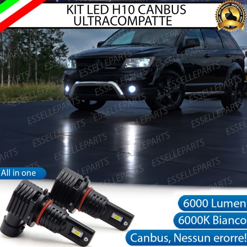 Kit Full LED H10 6000 LUMEN Fendinebbia per DODGE JOURNEY