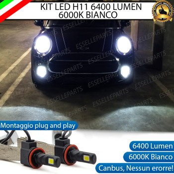 Kit Full LED H11 Fendinebbia 6400 lumen MINI F55 F56 F57
