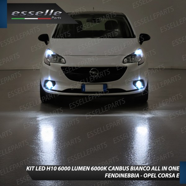 Kit Full LED H10 6000 LUMEN Fendinebbia per OPEL Corsa E