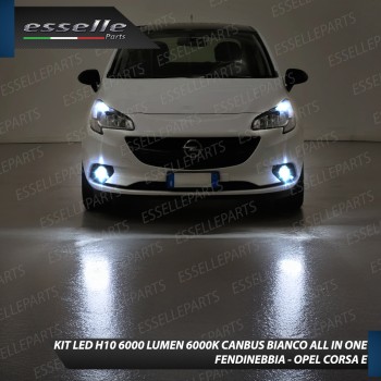 Kit Full LED H10 6000 LUMEN Fendinebbia per OPEL Corsa E Kit Full LED H10 6000 LUMEN Fendinebbia per OPEL Corsa E