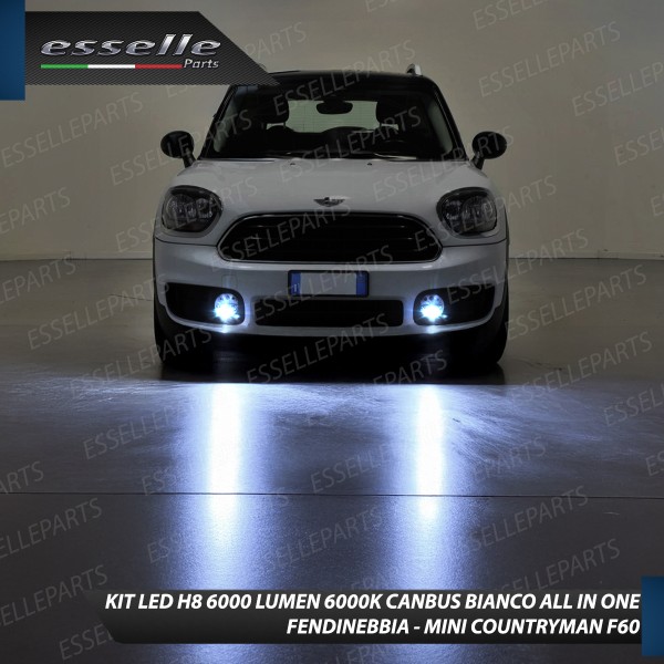 Kit Full LED H8 6000 LUMEN Canbus 6000K Fendinebbia per MINI COUNTRYMAN F60