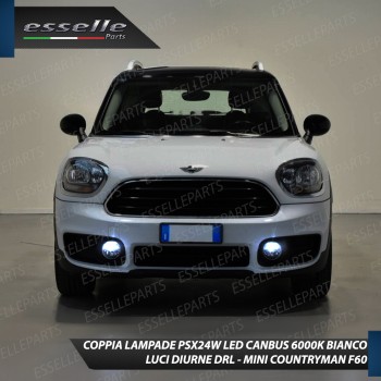 Coppia PSX24W Luci Diurne 21 LED PSX24W MINI COUNTRYMAN F60