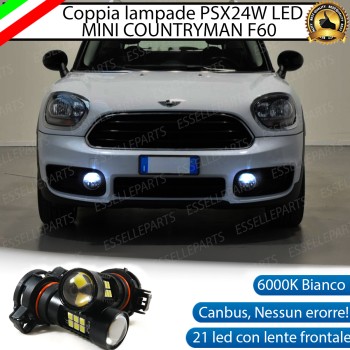 Coppia PSX24W Luci Diurne 21 LED PSX24W MINI COUNTRYMAN F60