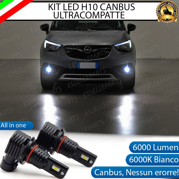 Kit Full LED H10 6000 LUMEN Fendinebbia per OPEL Crossland X