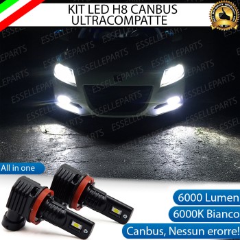 Kit Full LED H8 6000 LUMEN Canbus 6000K Fendinebbia per HONDA CR-Z