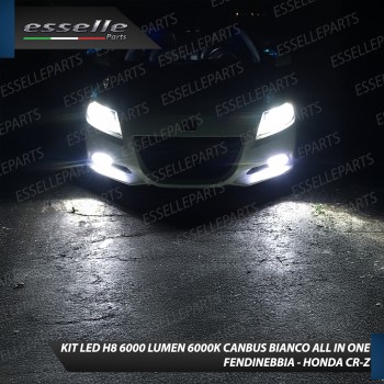 Kit Full LED H8 6000 LUMEN Canbus 6000K Fendinebbia per HONDA CR-Z
