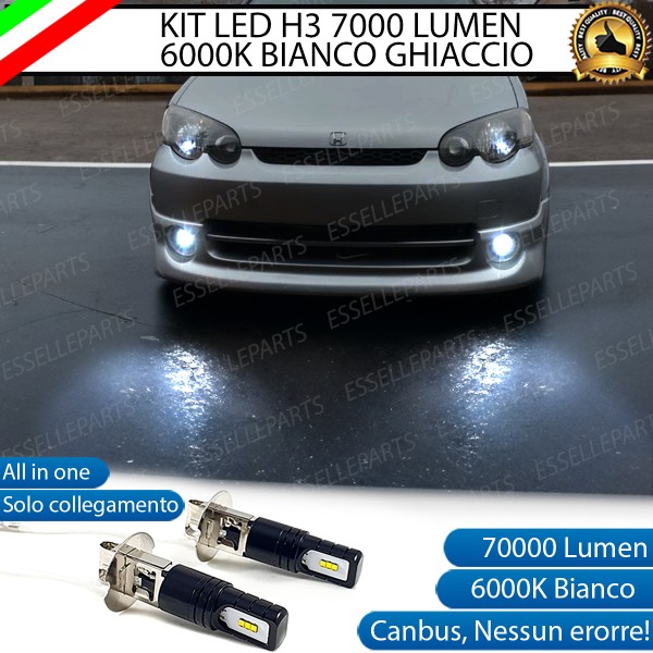 Kit Full LED H3 7000 Lumen Fendinebbia HONDA HR-V MK1