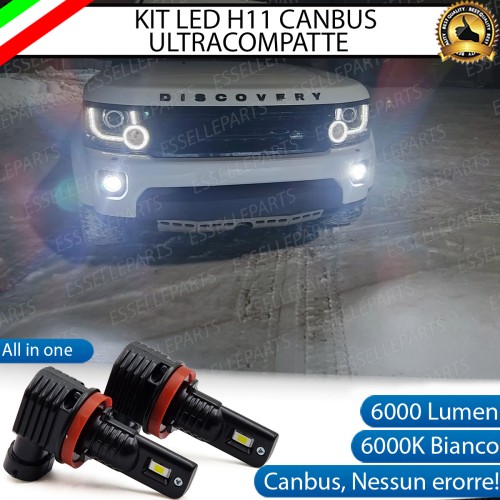 Kit Full LED H11 6000 LUMEN Canbus 6000K Fendinebbia per LAND ROVER DISCOVERY MK4