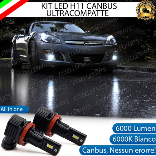 Kit Full LED H11 6000 LUMEN Canbus 6000K Fendinebbia per OPEL GT