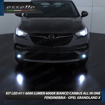Kit Full LED H11 6000 LUMEN Canbus 6000K Fendinebbia per OPEL GRANDLAND X Kit Full LED H11 6000 LUMEN Canbus 6000K Fendinebbia per OPEL GRANDLAND X
