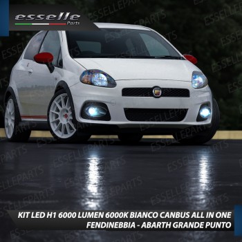 Kit Full LED coppia H1 6000 LUMEN Fendinebbia per ABARTH GRANDE PUNTO Kit Full LED coppia H1 6000 LUMEN Fendinebbia per ABARTH GRANDE PUNTO