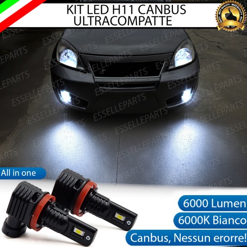 Kit Full LED H11 6000 LUMEN Canbus 6000K Fendinebbia per DR 5