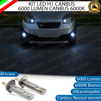 Kit Full LED coppia H1 6000 LUMEN Fendinebbia per Dr-City Cross