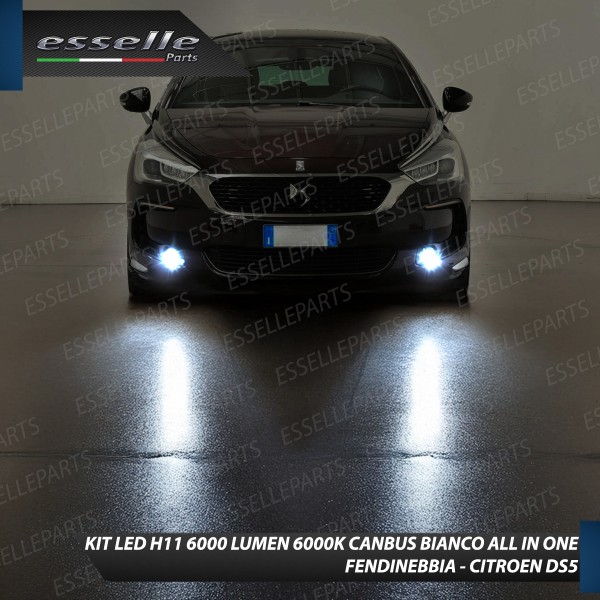 Kit Full LED H11 6000 LUMEN Canbus 6000K Fendinebbia per Citroen DS5