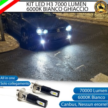 Kit Full LED H3 7000 Lumen Fendinebbia per VOLKSWAGEN GOLF MK4 Kit Full LED H3 7000 Lumen Fendinebbia per VOLKSWAGEN GOLF MK4