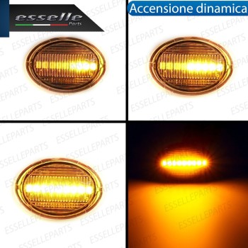 Placchette Dinamiche Laterali a 9 led per frecce specifiche per Lancia Lybra