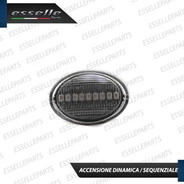 Placchette Dinamiche Laterali a 9 led per frecce specifiche per Lancia Lybra