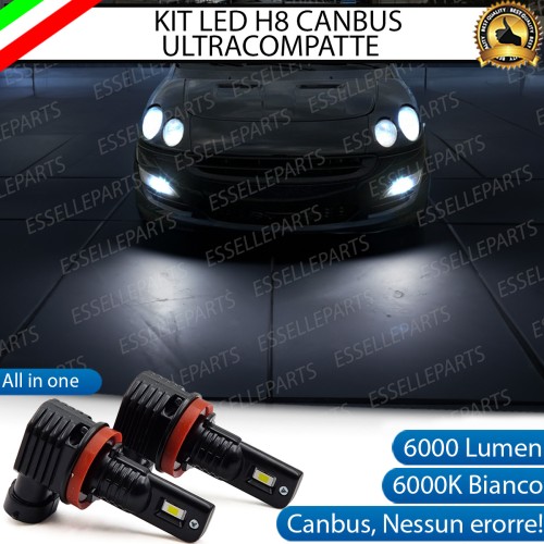 Kit Full LED H8 6000 LUMEN Canbus 6000K Fendinebbia per SMART FORFOUR